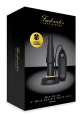Fredericks of Hollywood Remote Dual Density Plug Butt Plugs
